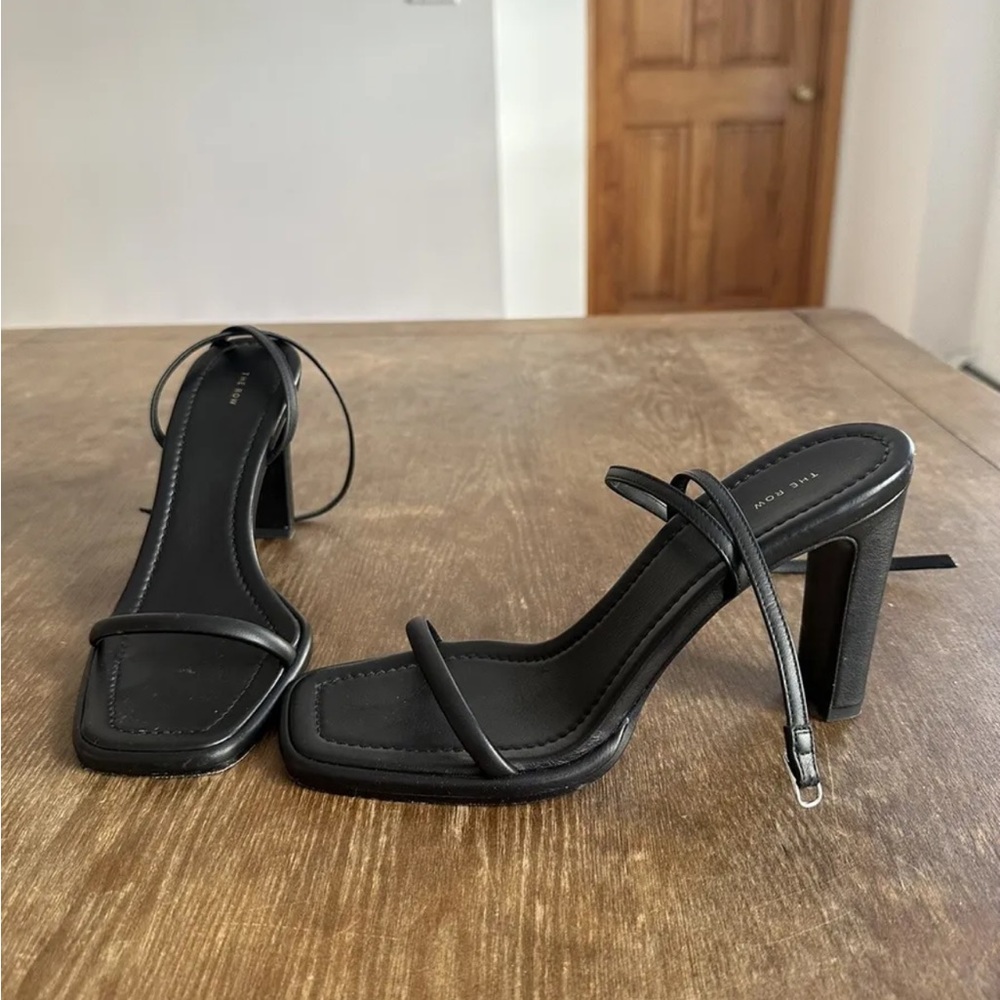The Row Kate Block Heel Sandals Size 38 - Picture 2 of 6